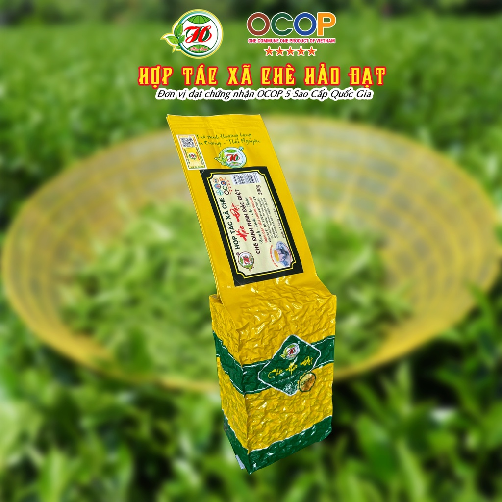 Chè Đinh Đặc Biệt - Hợp Tác Xã Chè Hảo Đạt - Chè Tân Cương Thái Nguyên