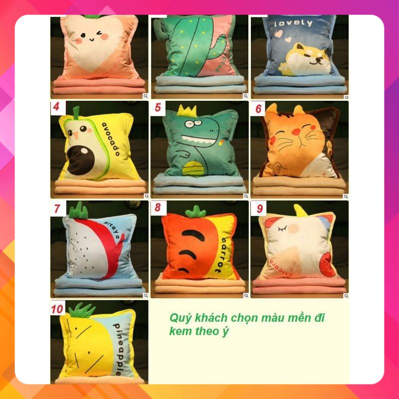 QUÀ TẶNG BỘ CHĂN VÀ GỐI MỀN TỰA LƯNG,VĂN PHÒNG,DU LỊCH