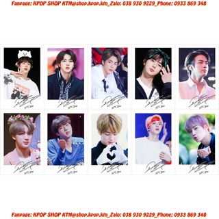 CARD CHỮ KÍ JIN BTS