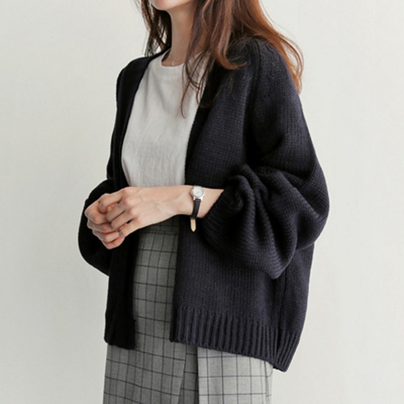 Áo cardigan IELGY dệt kim thời trang cho nữ