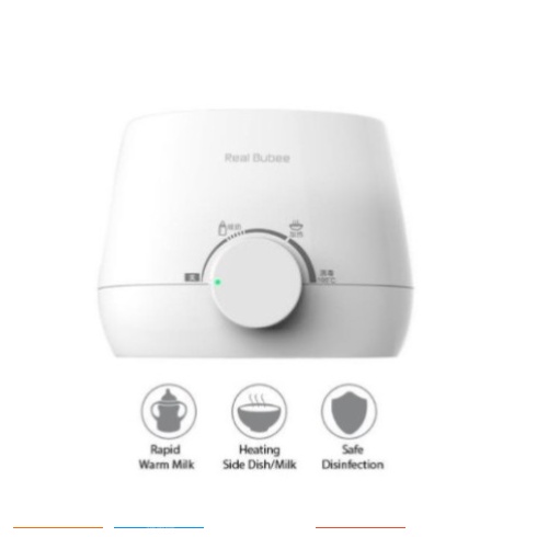 Máy hâm sữa Real Bubee hâm sữa, ủ sữa và thức ăn, tiệt trùng bình sữa👨‍👩‍👧 FREE SHIP 👨‍👩‍👧 - Bảo Hành 12 tháng