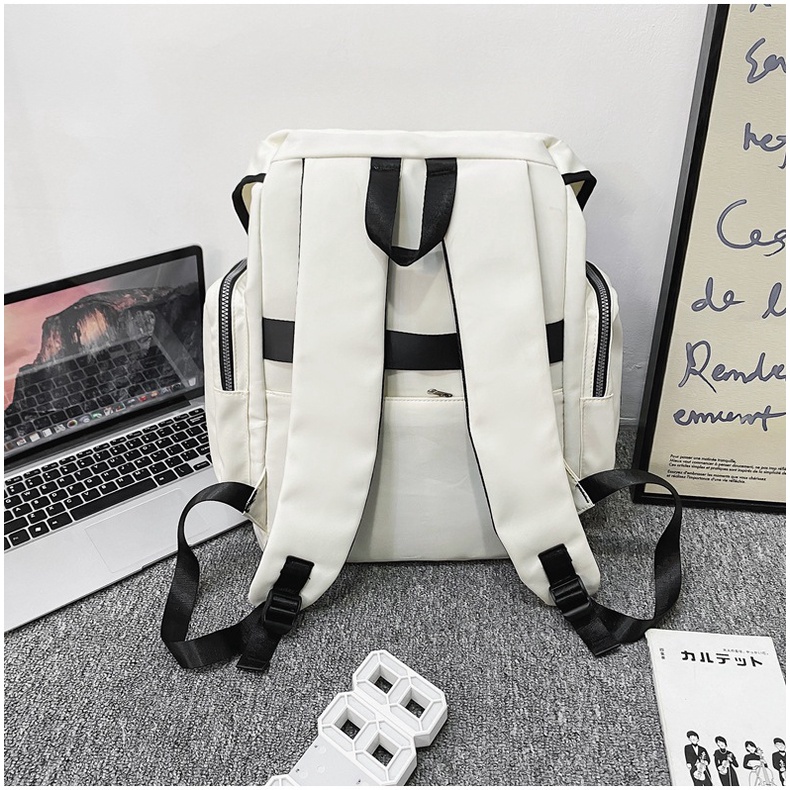 Balo ulzzang nam nữ đi học dáng vuông siêu chất BAG U BAL365