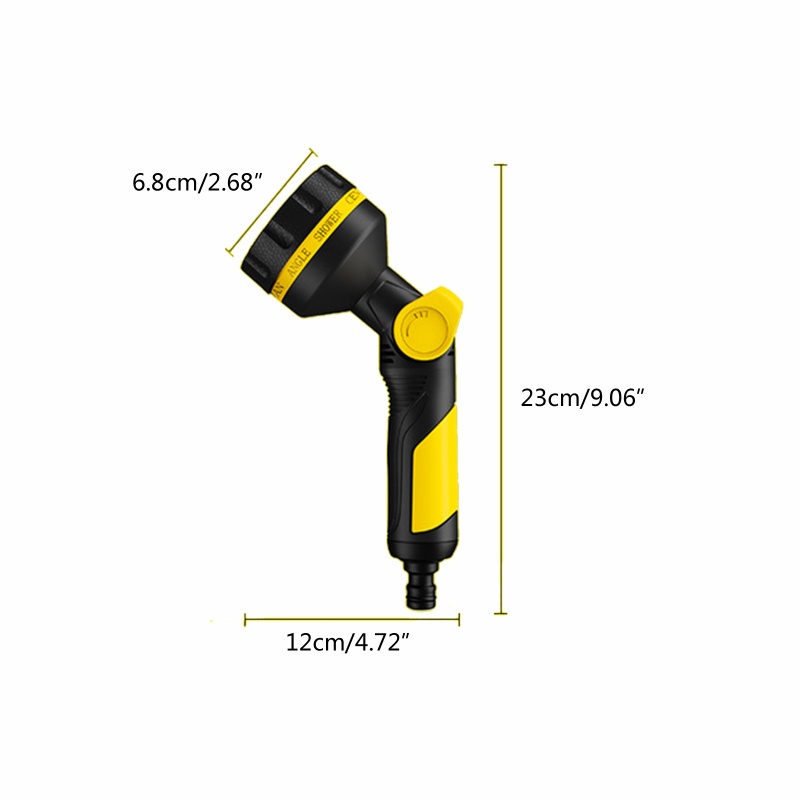 Vòi Xịt Nước Áp Suất Cao Đa Năng Có Thể Điều Chỉnh