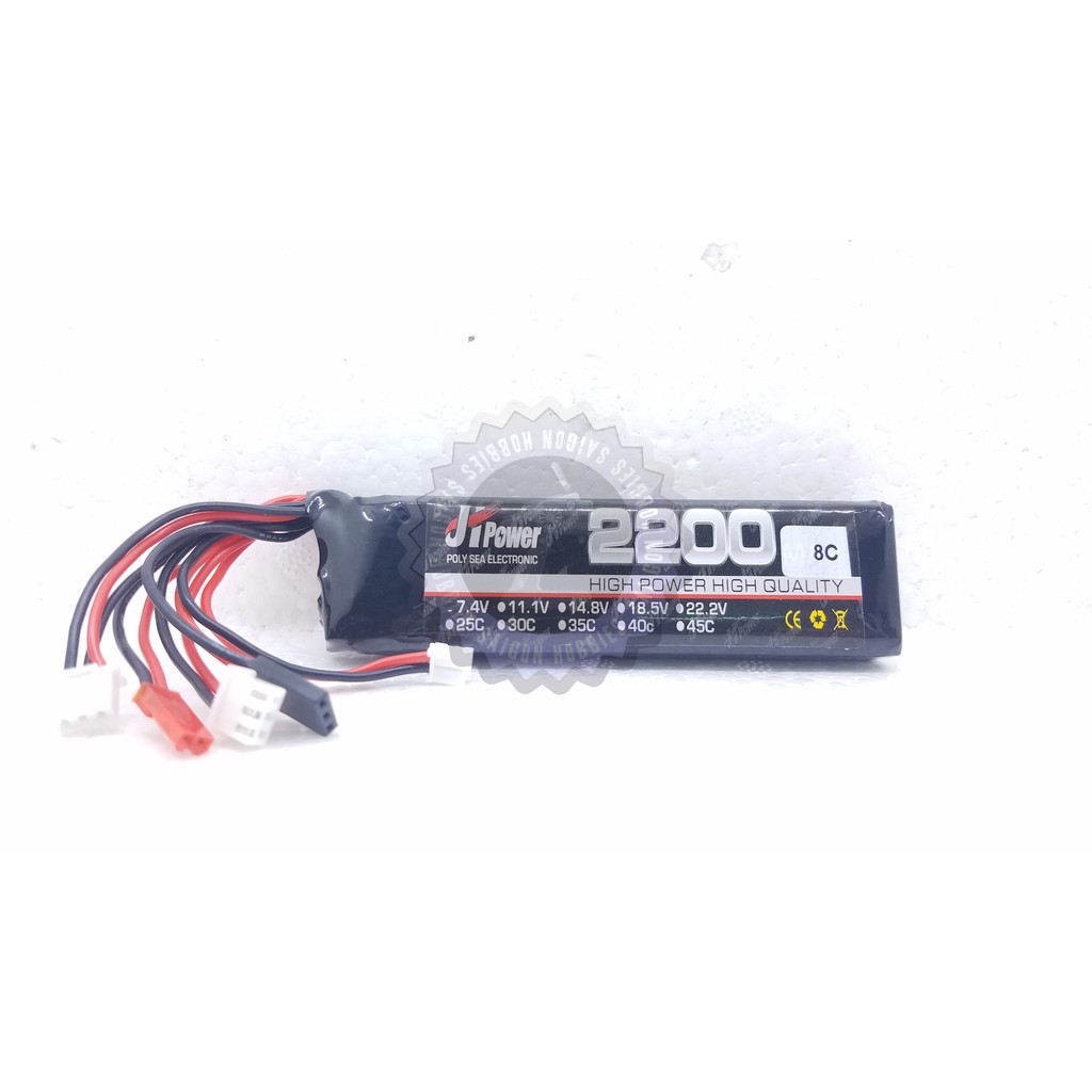 Pin Remote (TX) 2s 7.4v 2200mah 8C