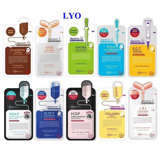 Combo 10 miếng Mặt Nạ MEDIHEAL Tea Tree Vita Collagen nmf Essential