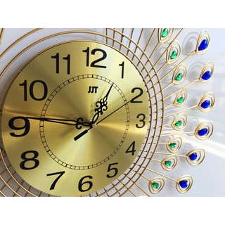 Đồng Hồ Treo Tường Chim Công 01