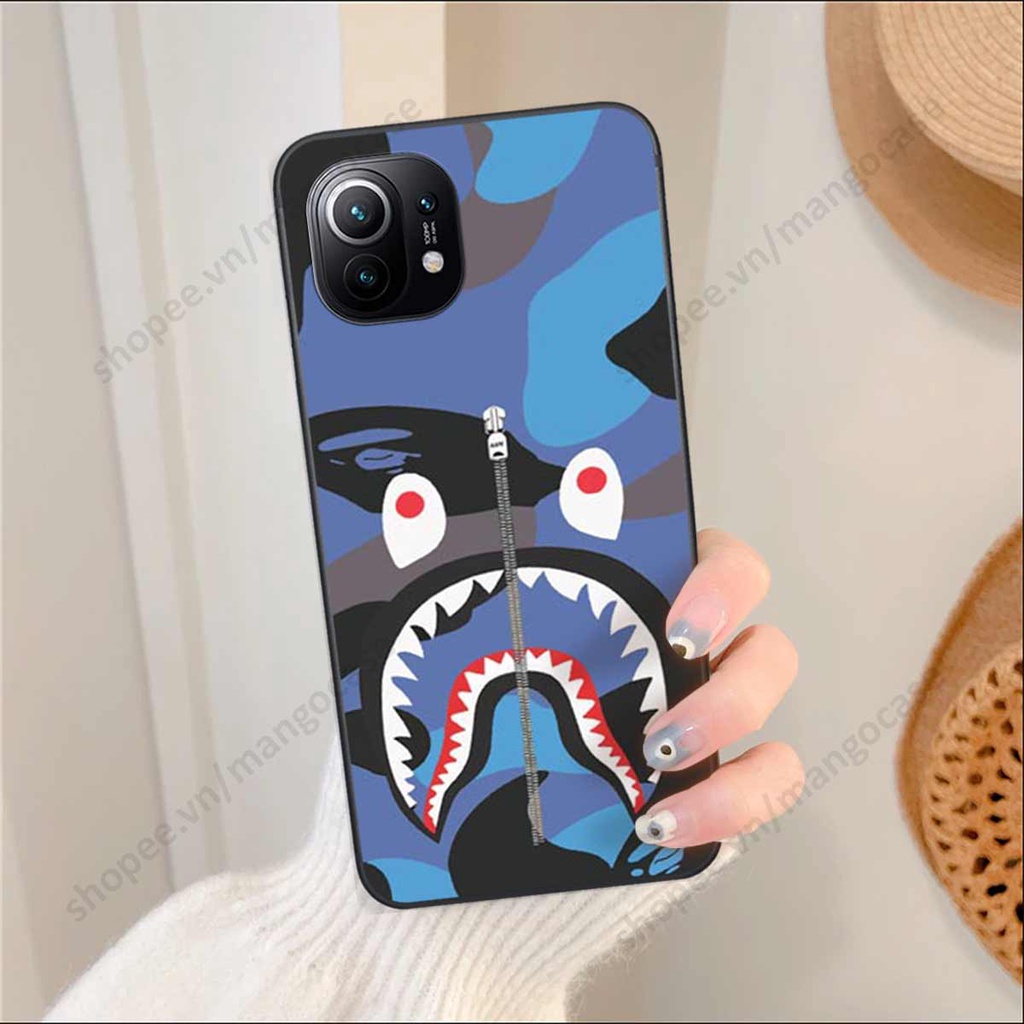 Ốp lưng điện thoại Xiaomi Mi 11 / Mi 11T / Mi 11 Lite drew, kaws, bape cao cấp, vỏ ốp rẻ đẹp