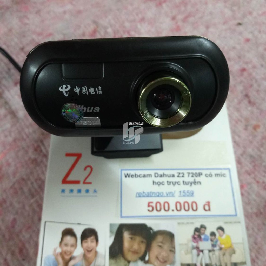 Webcam học Online Dahua Z2 - Z2+ 720P và z3 1080P tích hợp Micro | WebRaoVat - webraovat.net.vn