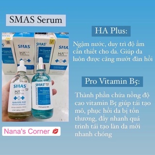 Serum Phục Hồi Cấp Ẩm Smas B5