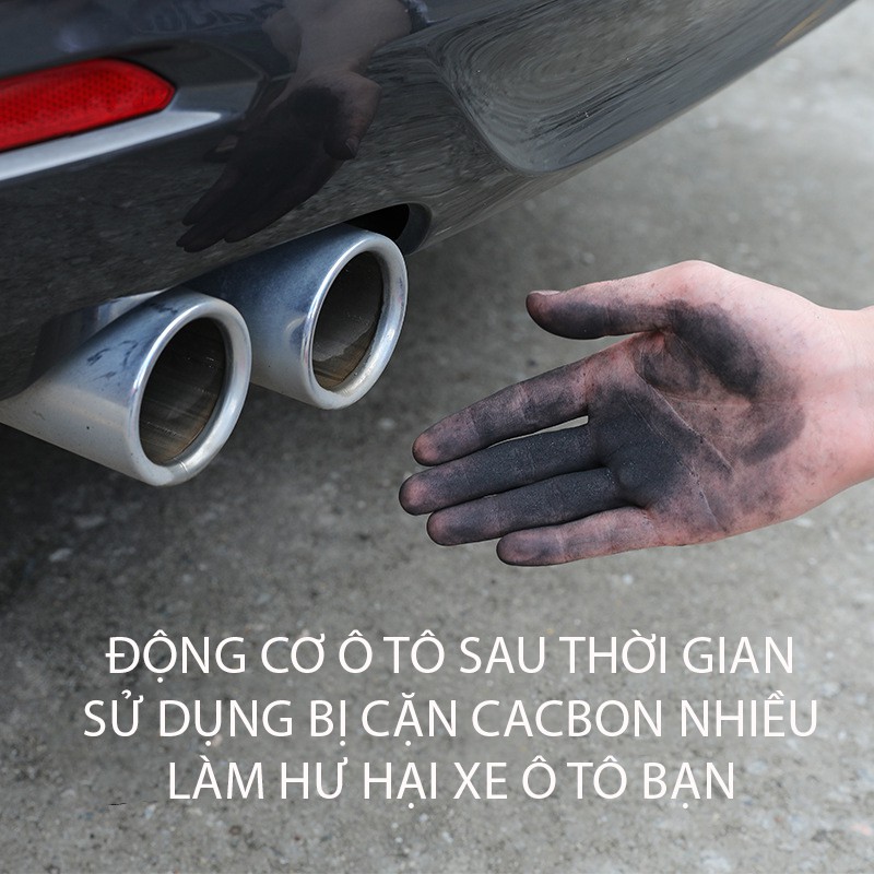 DUNG DỊCH PHỤ GIA TẨY CẶN CACBON, LÀM SẠCH ĐỘNG CƠ   D Q -  120ML