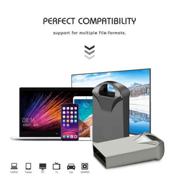 Super Mini Metal USB Flash Drive 4GB 8GB 16GB 32GB 64GB Pen Drive Flash Stick Pendrive | BigBuy360 - bigbuy360.vn