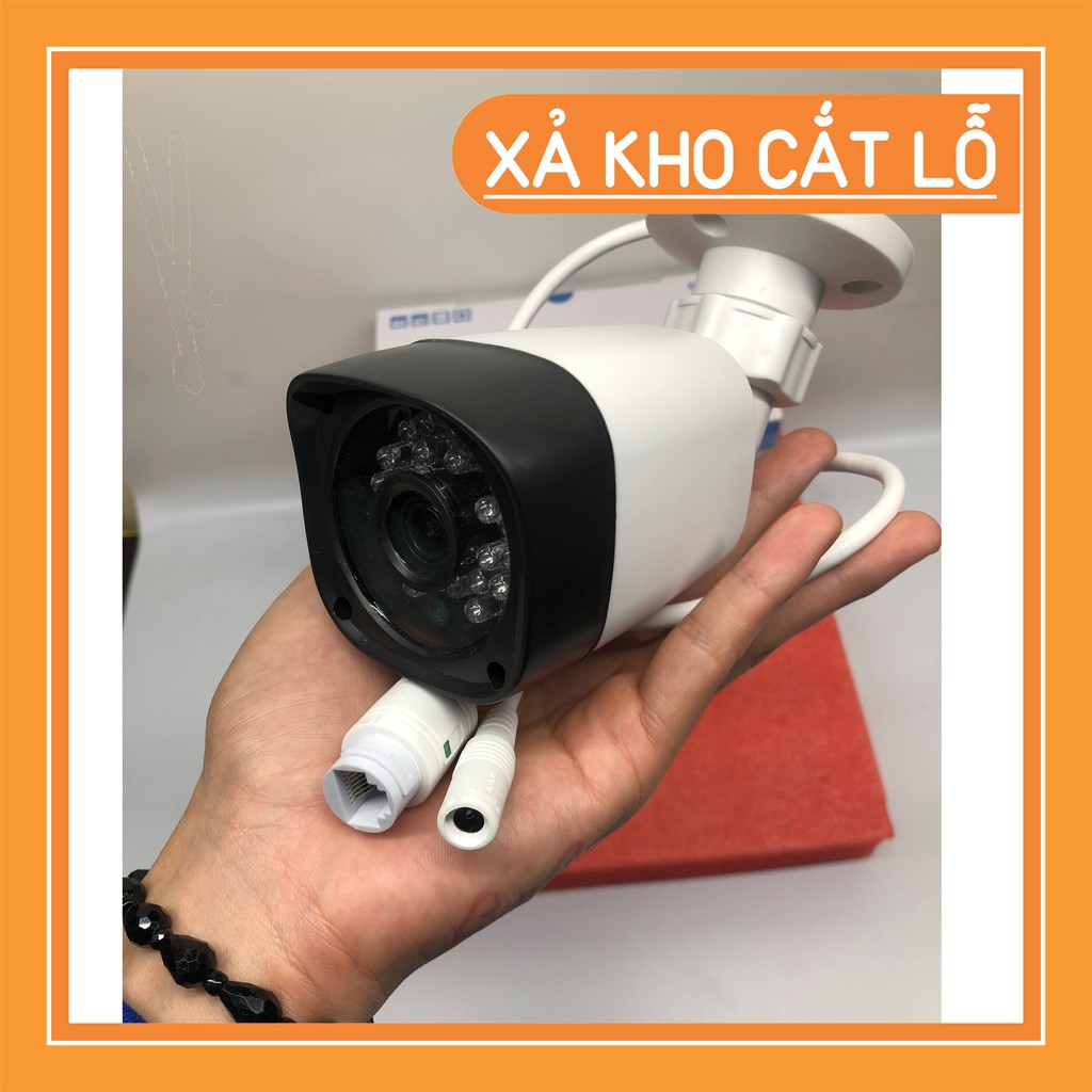 Camera IP 3.0MP hồng ngoại vỏ nhựa cao cấp