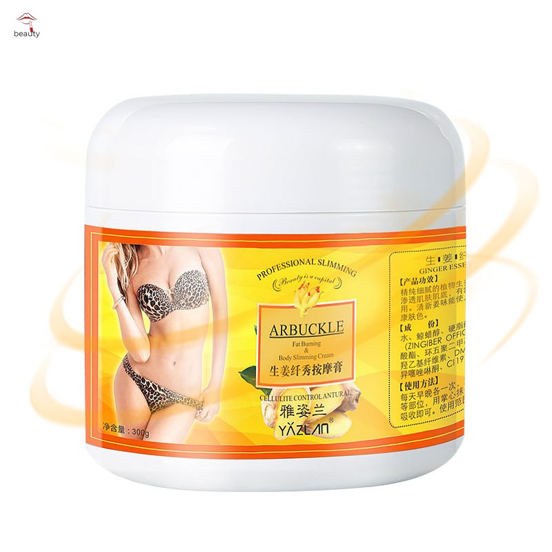 #Quan tâm# Ginger Full Body Slimming Cream Anti-cellulite Body Shaping Gel Moisturizing Firming