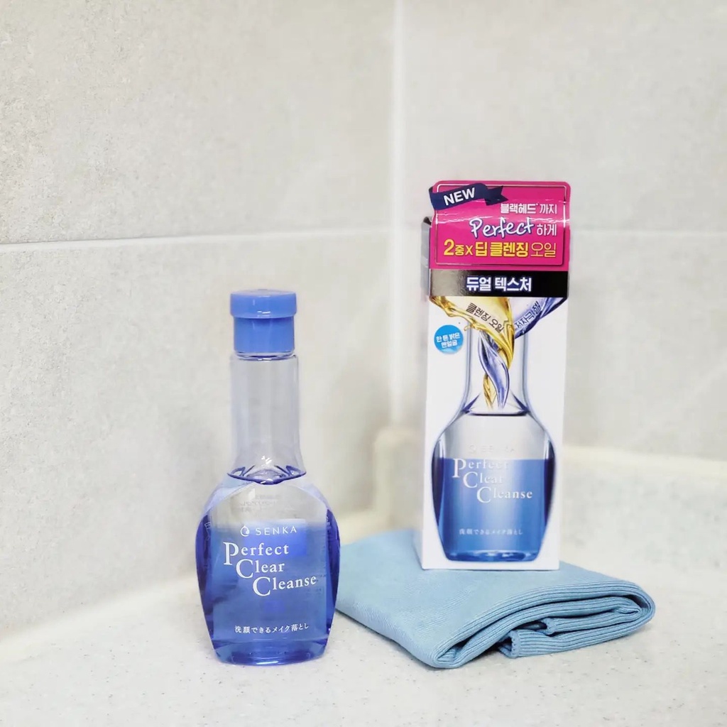Gel Rửa Mặt Kiêm Tẩy Trang Senka Perfect Clear Cleanse 2 In 1 170ml