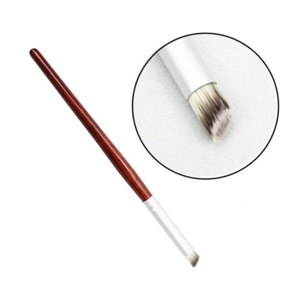 Cọ omber cán gỗ, cọ omber đầu dẹt, cọ omber gel