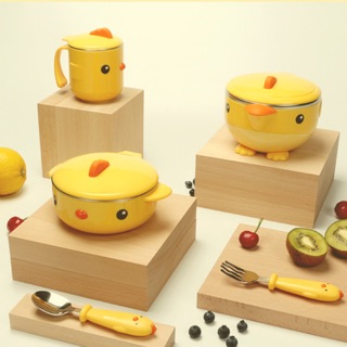 SET 5 MÓN-BỘ BÁT ĂN DẶM CHO BÉ( kèm clip+ ảnh thật)