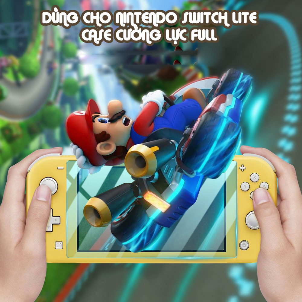 Ốp nhựa cứng trong suốt cho Nintendo Switch Lite, Case trong suốt cho Switch Lite