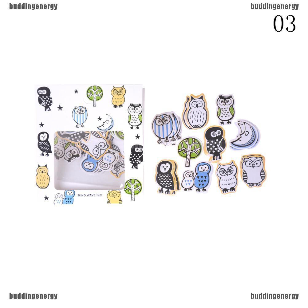 Set 70 miếng sticker động vật mini dễ thương xinh xắn đáng yêu dành cho trang trí album hình tiện dụng