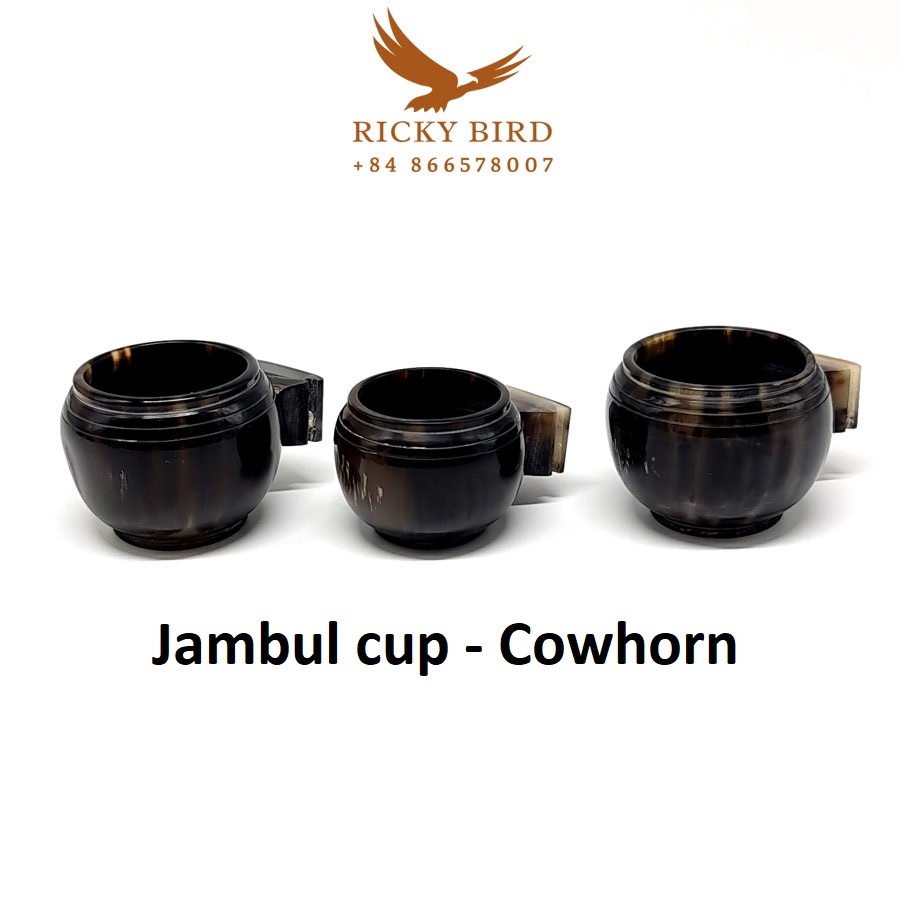 Phụ kiện chim - Jambul cup - Sừng trâu