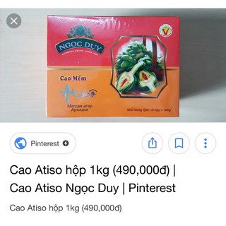COMBO 5KG CAO ATISO NGỌC DUY