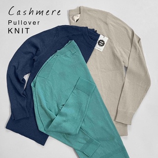 Áo len cashmere cổ tròn