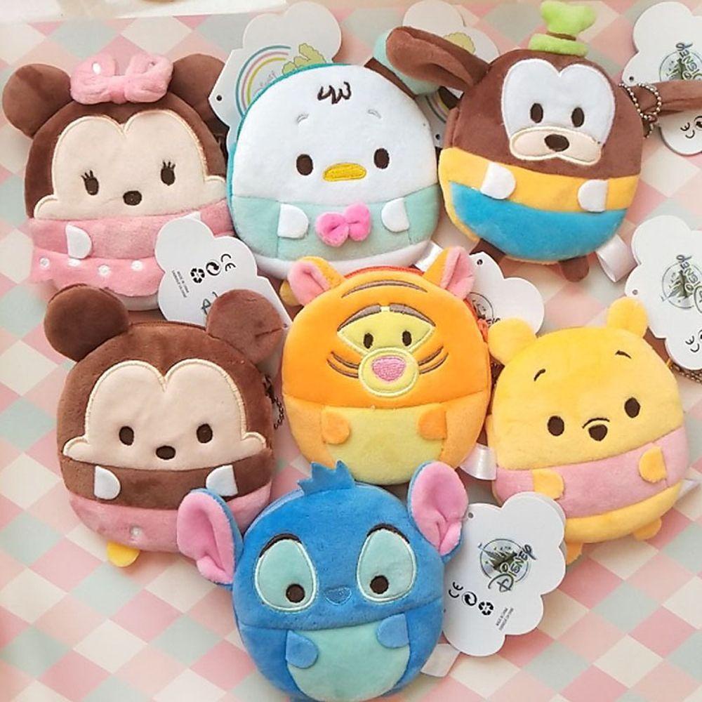 CLEOES Ví Bông Mềm Mini Hình StellaLou Đựng Tiền Xu / Chìa Khóa Cho Nữ