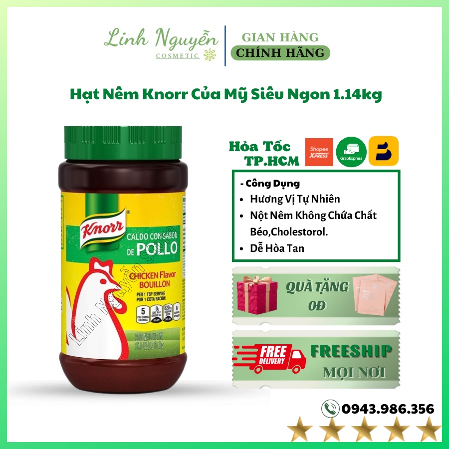 Hạt Nêm Knorr Của Mỹ Siêu Ngon 1.14kg