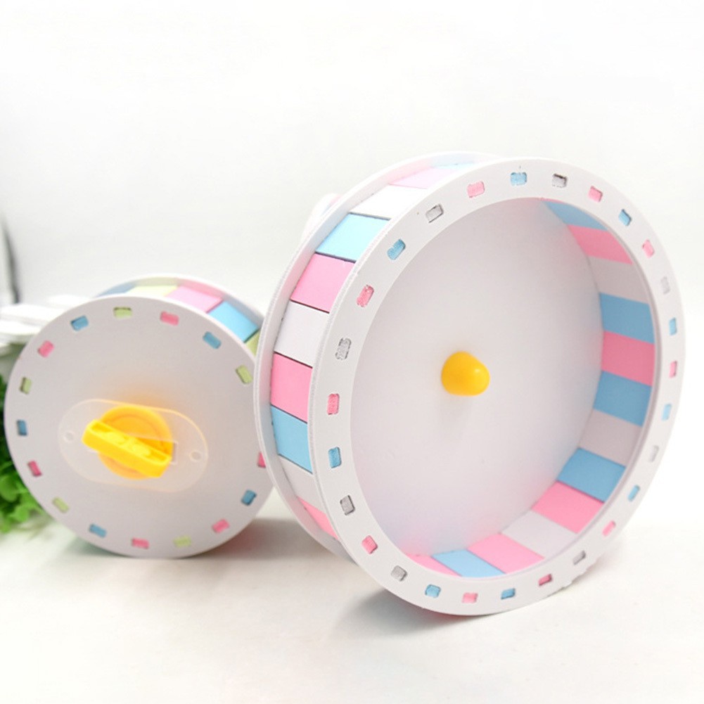 Bánh xe gỗ tập chạy cho chuột Hamster [ Hàng chính hãng ] nhiều màu sắc