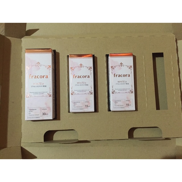 (Auth Nhật)(Có sẵn) Serum trắng da Fracora