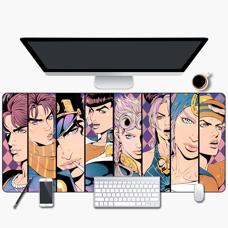 Tấm lót chuột họa tiết Anime Jojo 's Bizarre Adventure Series Ii