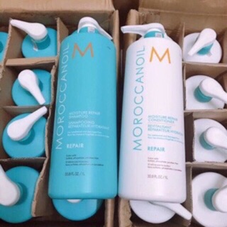 DẦU GỘI XÃ SMOOTH MOROCCANOIL SUÔN MƯỢT 1000ML x2