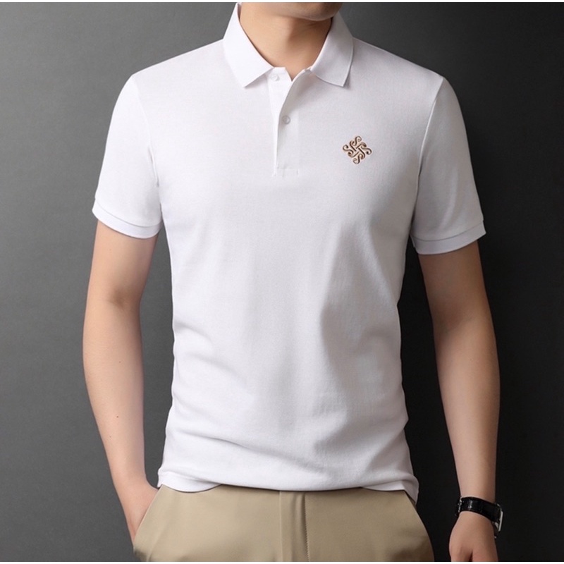 ÁO POLO SIÊU MÁT ÁO THUN CỔ BẺ Chất cotton co dãn 4  chiều | BigBuy360 - bigbuy360.vn