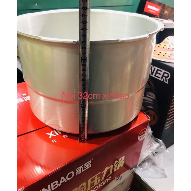 Nồi áp suất gas 30cm 32 cm XinBao