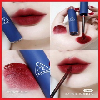 nakha678 [nakha678]  Son 3CE Xanh Màu Đỏ Đất Son Kem Lì Mẫu Mới Nhất Năm