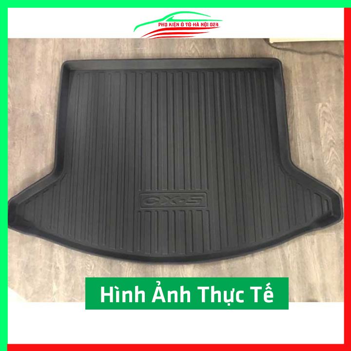 Thảm nhựa lót cốp CX5, CX-5 2019-2023 nhựa dẻo dày dặn đàn hồi tốt