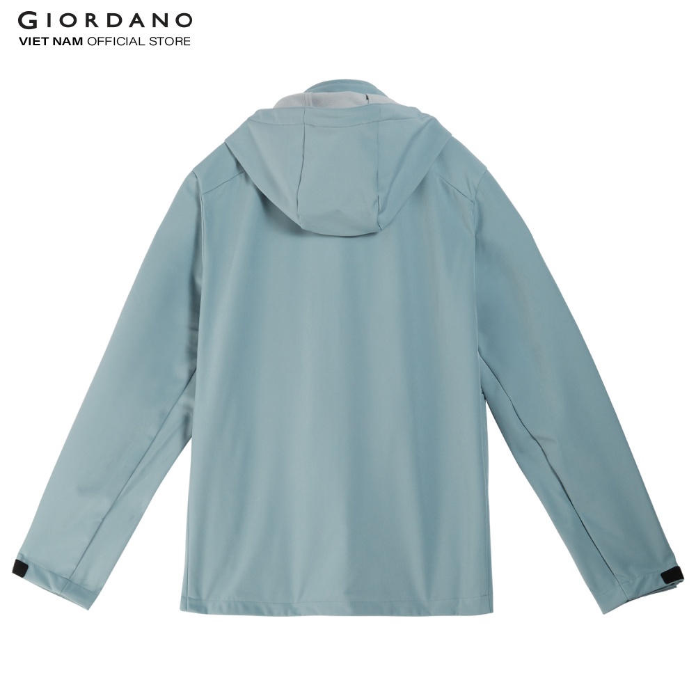 Áo Khoác Nam Dài Tay Softshell Jacket Giordano 01072629