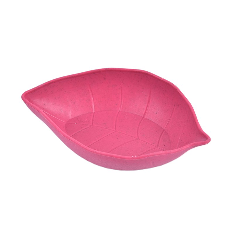 Bát Đựng Nước Chấm Hình Chiếc Lá Bằng Chất Liệu Rơm Lúa Mì