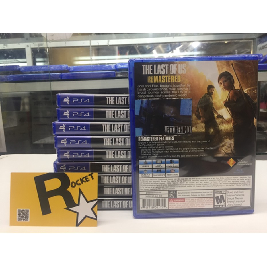 Đĩa Cd / Dvd Game Ps4 The Last Of Us Reg