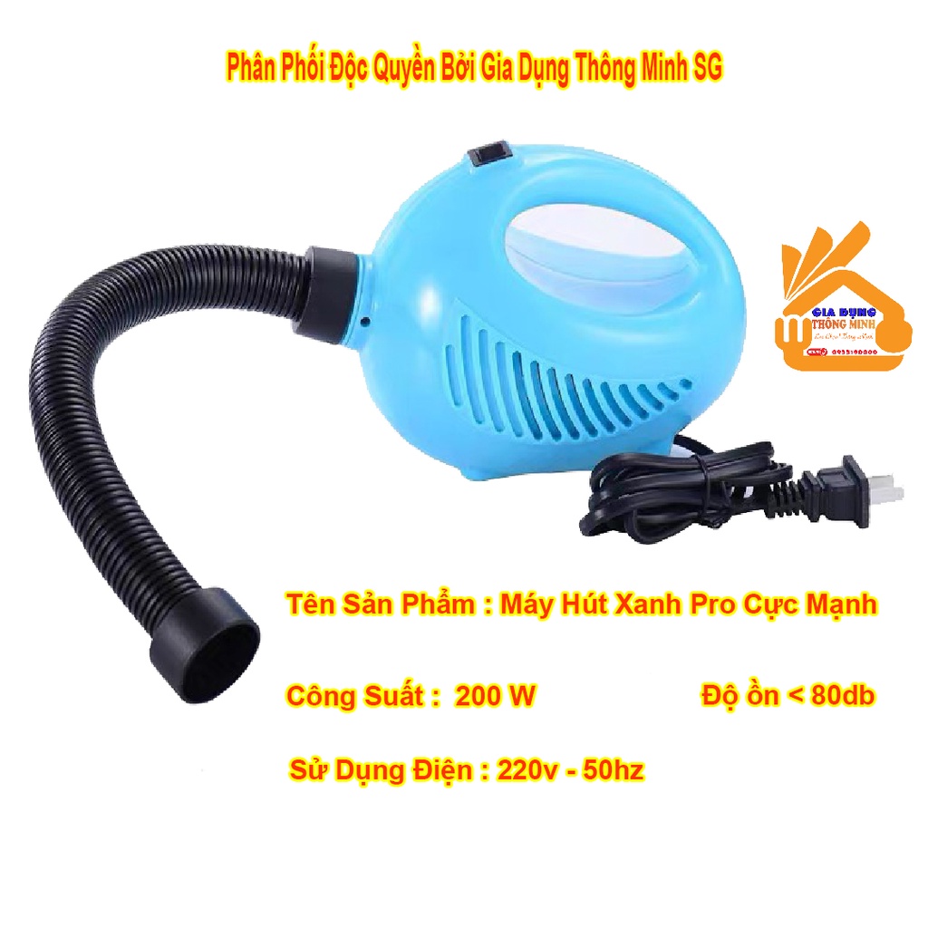 Máy Hút Chân Không Quần áo Công Suất 200W Cực Mạnh,Hút Gấu Bông,Chăn Mền Siêu Tốc