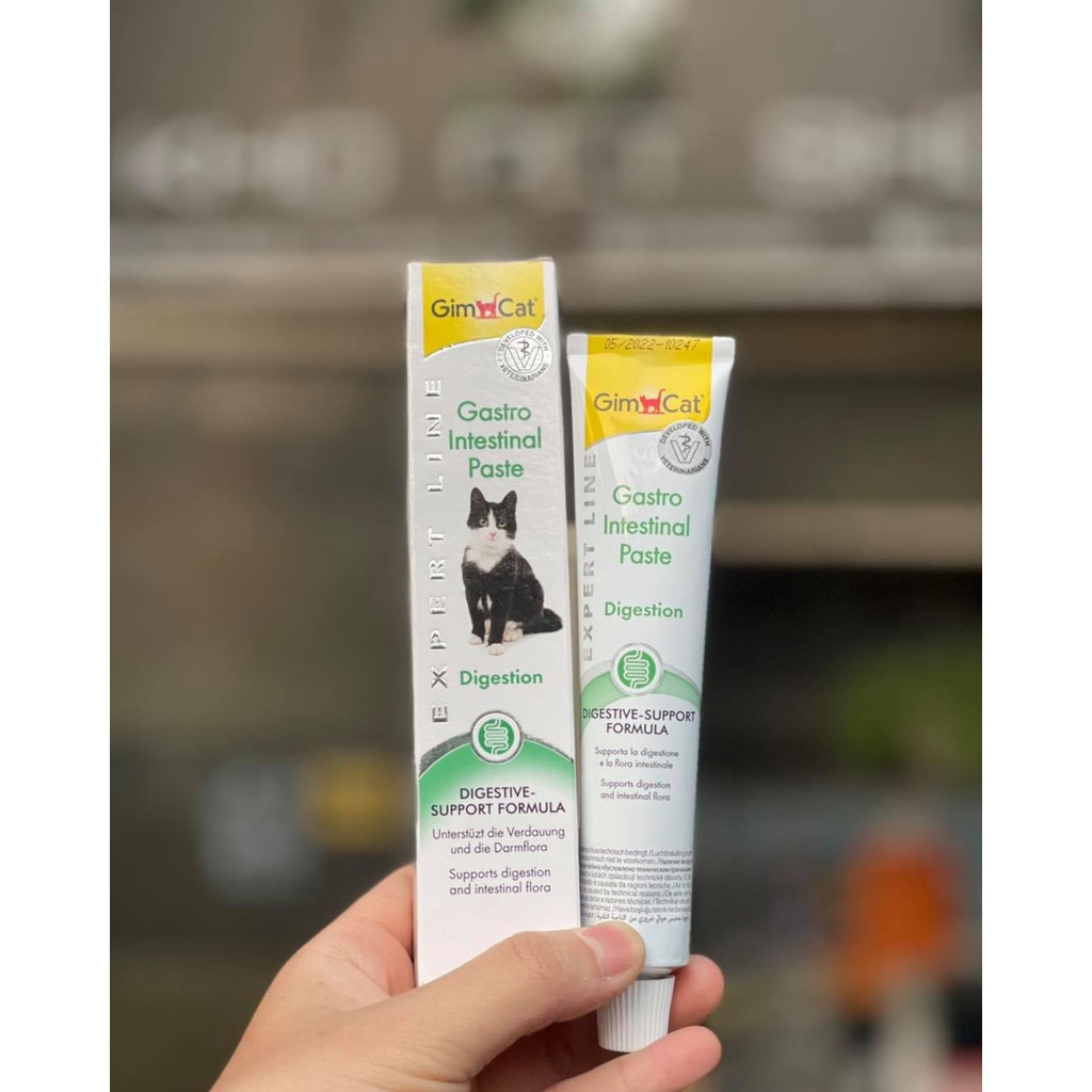 Gel Dinh Dưỡng Hỗ Trợ Hệ Tiêu Hoá Cho Mèo GimCat Gastro Intestinal Paste 50gr xuất xứ Đức
