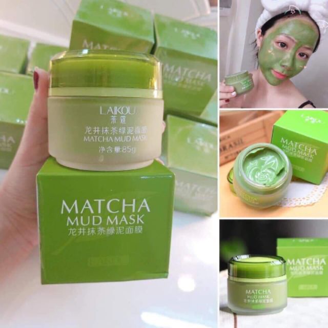 Mặt nạ trà xanh matcha