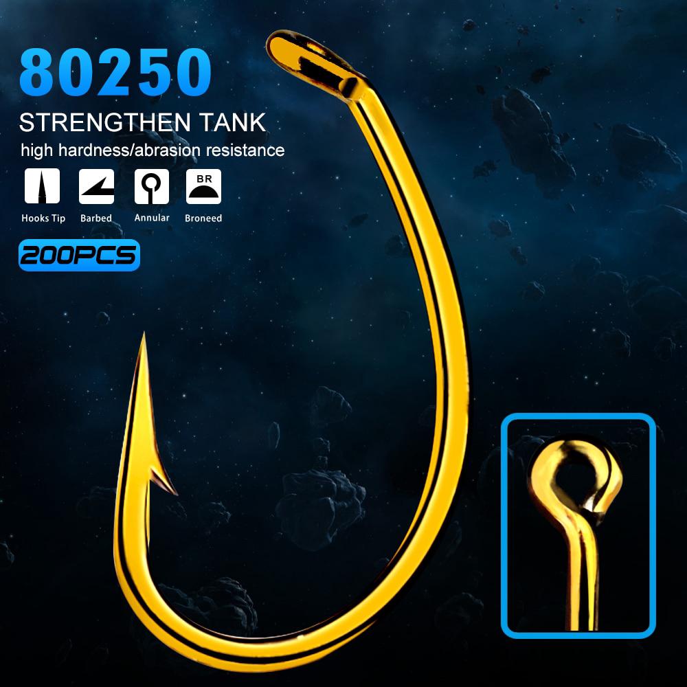 200 Móc câu cá đơn 80250 tiện dụng