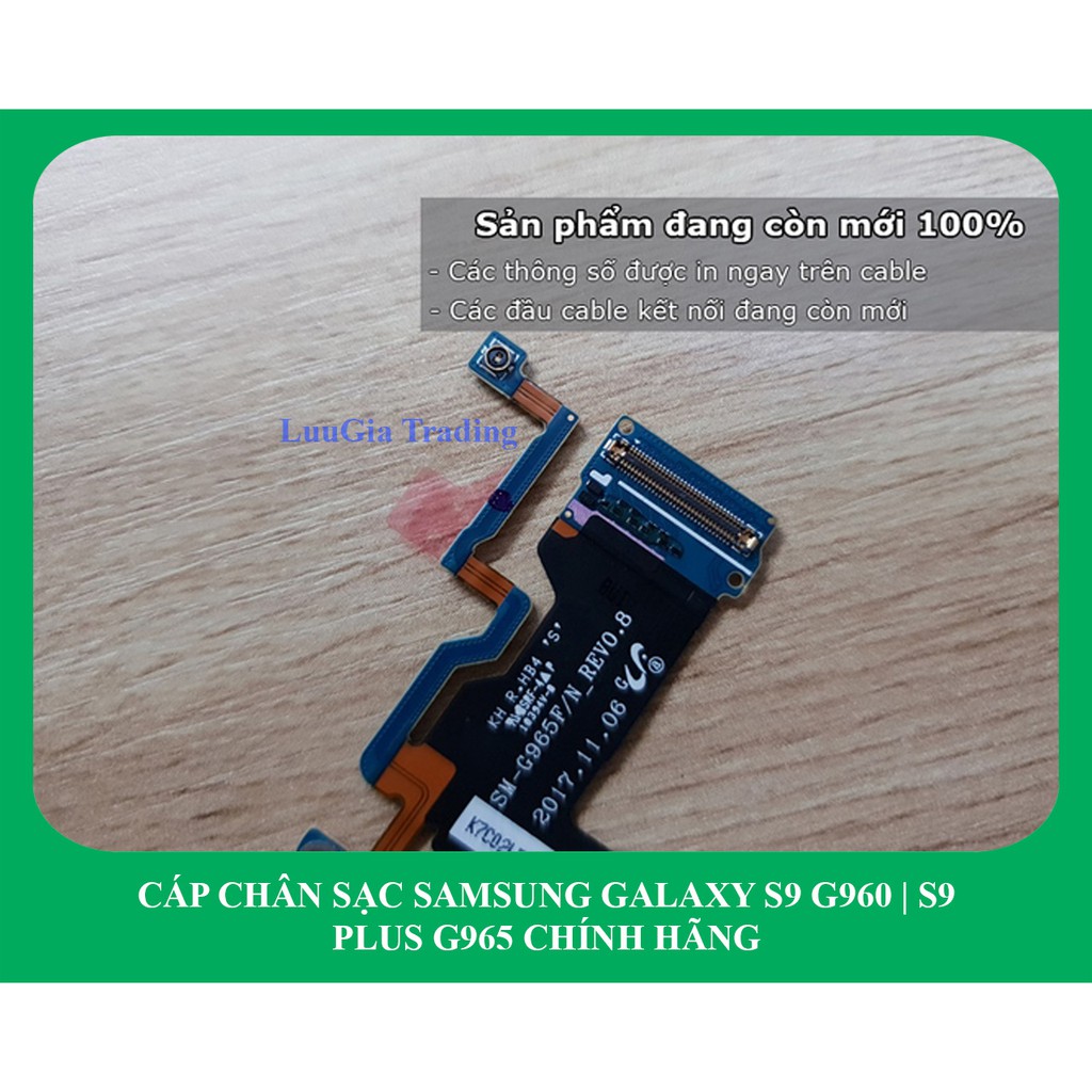 Cụm chân sạc Samsung Galaxy S9 | Galaxy S9 Plus công ty G960F G960N G960U G960D G965F G965N G965U G965D...