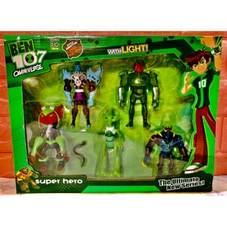 Bộ mô hình nhân vật Ben 10 - 5 nhân vật Ben 10