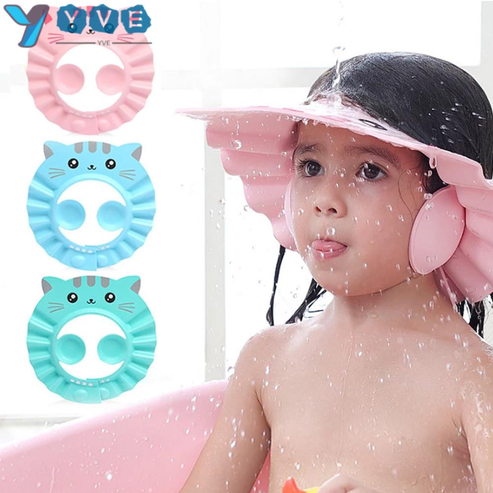 Mũ Tắm Bảo Vệ Tai Chống Thấm Nước Nhiều Màu Sắc Tùy Chọn Cho Bé