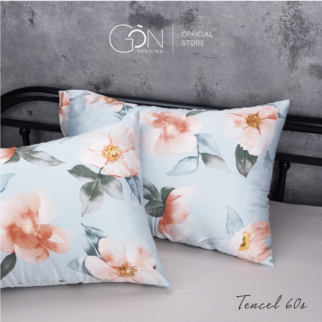 [Nhiều mẫu] 01 Vỏ Gối Nằm Gòn Bedding Lụa Tencel 60s 50x70 cm Họa Tiết | BigBuy360 - bigbuy360.vn