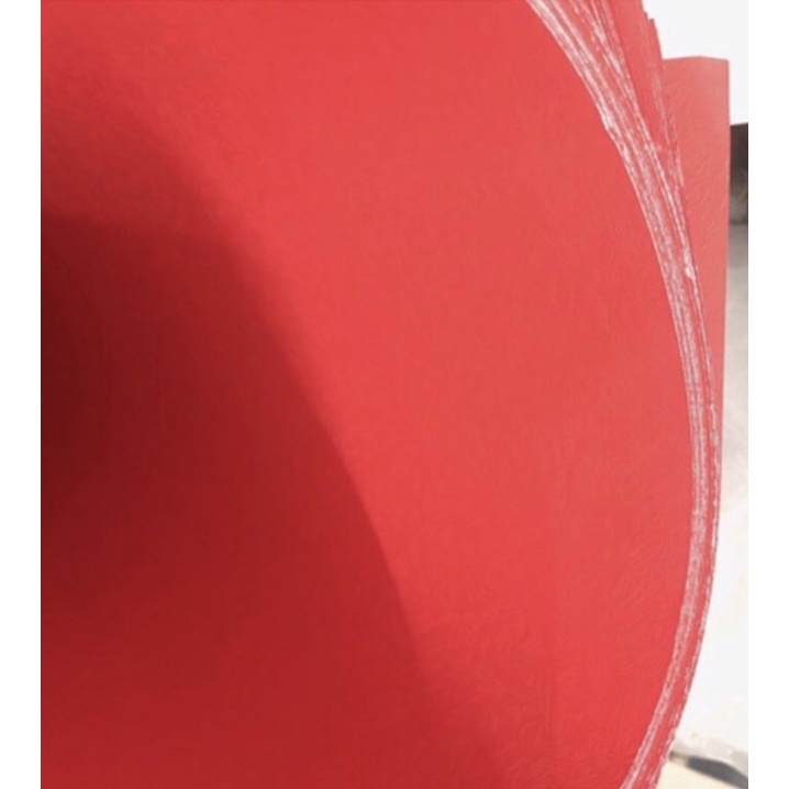 giấy điều đỏ cỡ A0, giấy bìa đỏ mỹ thuật gấp quạt hoặc viết thư pháp hàng loại 1