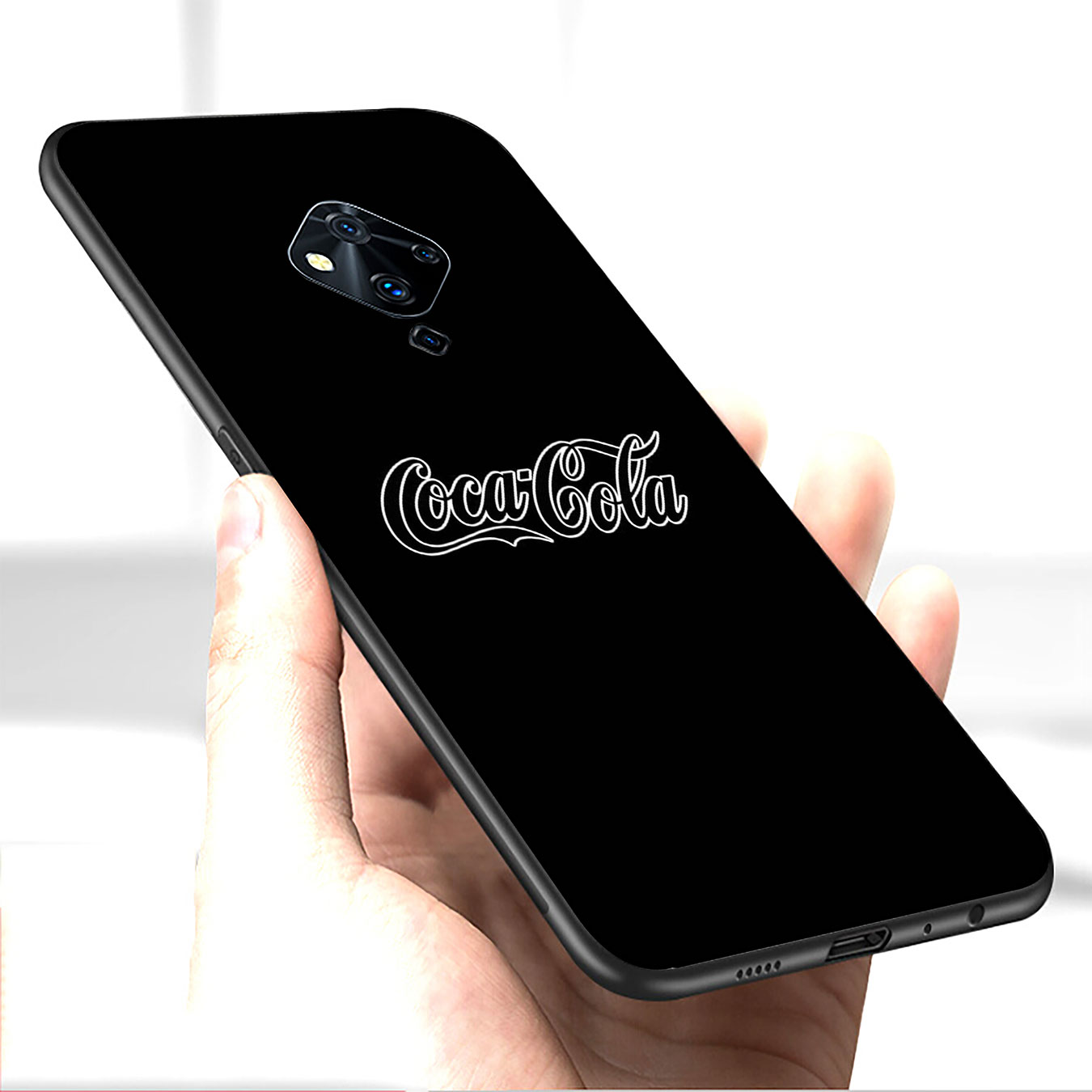 Huawei P30 Pro Lite Y6 Y7 Y9 Prime 2019 2018 Y9Prime Phone Case Soft Silicone Casing B101 Coca Cola Coke logo