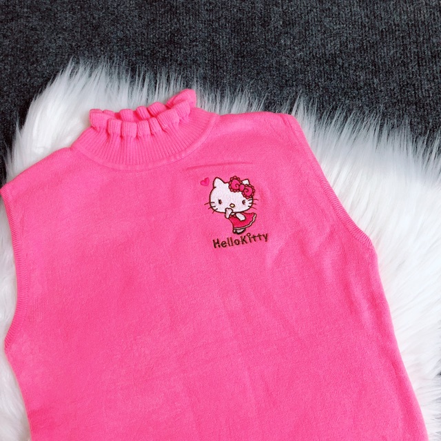 Áo len sát nách Thái Hello Kitty