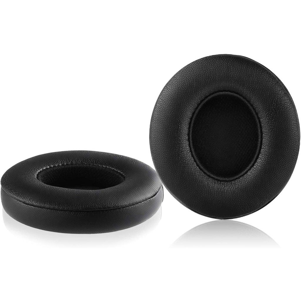 Solo 2 Wired Replacement Earpads - Easy to Install Cushions for Beats Solo2 Wired On-Ear Headphones by Dr. Dre ONLY (NOT FIT Solo 2.0/3.0 Wireless)